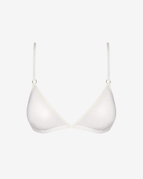 catalina white // bra