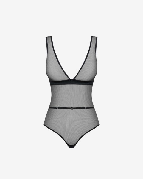 Siateczkowe body natalie z tiulu