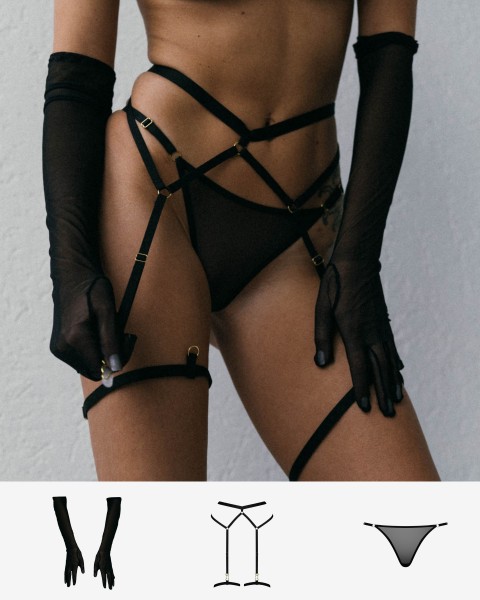 erotyczny komplet bielizny